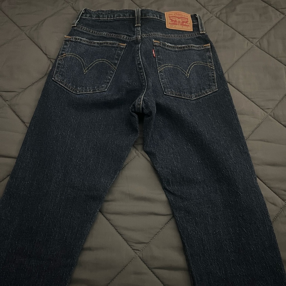 Dark blue Levi’s Jeans,New with no tag.Never worn in great condition(see photos)